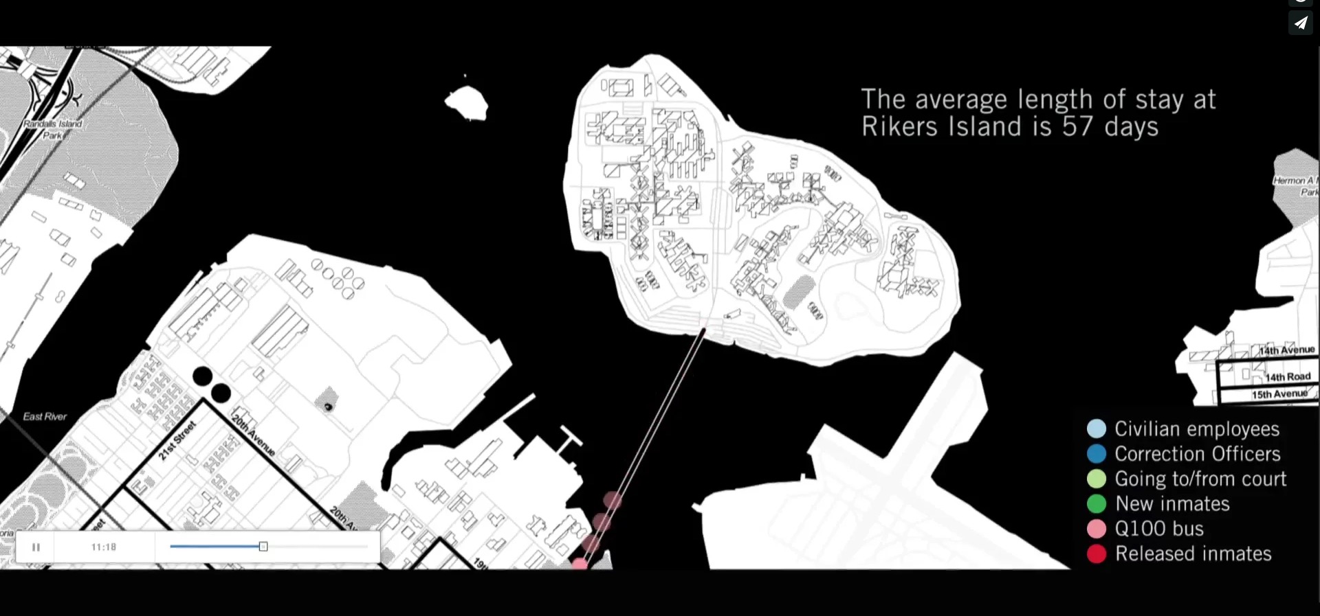 Audio Visual Essay: A Day in the Life of the Rikers Island Bridge